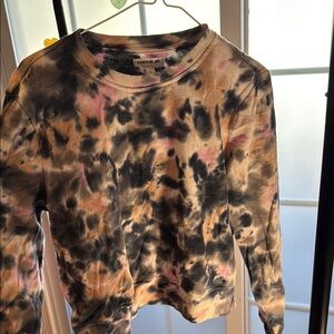 Elizabeth and James Multicolor Tie-Dye Top